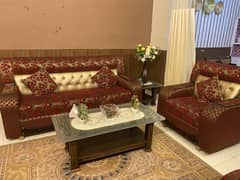 6 seater Sofa with Dewan - Like new