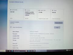 Lenovo Core i7 4th Generation Laptop with 128GB SSD and 500GB HDD