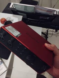 gently used focusrite Scarlett 4i4 4th gen audio interface