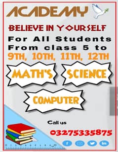 Experienced home tutor and tution center.