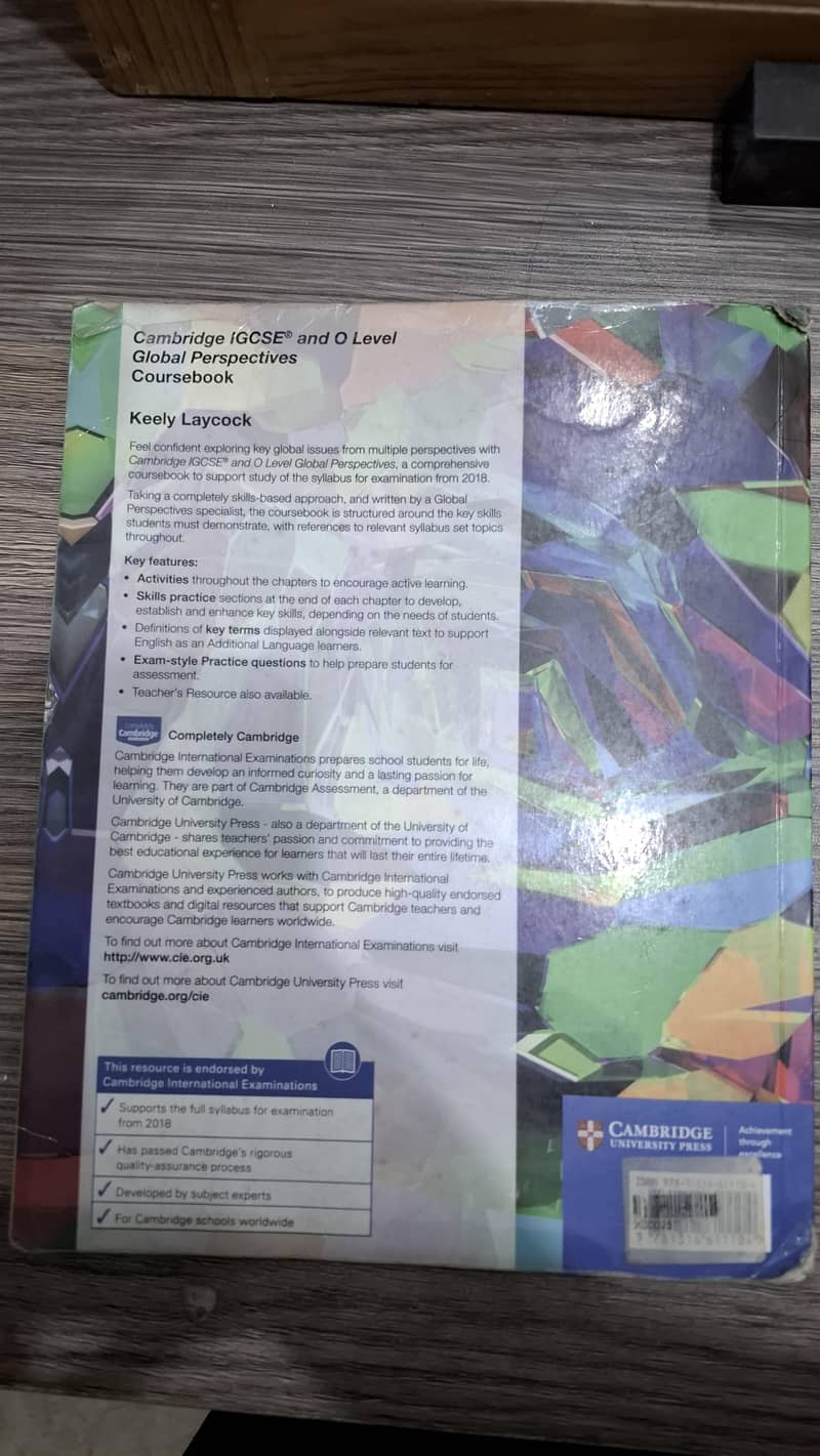 Global perspectives GCSE/IGCSE GP BOOK 1