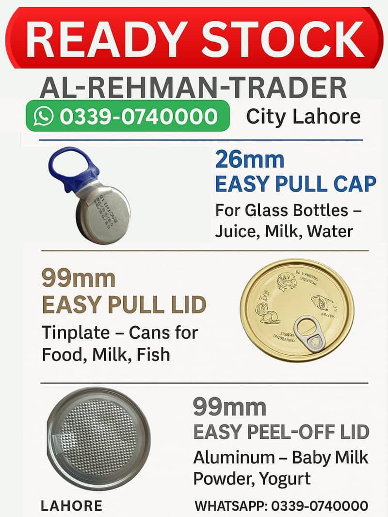 packaging solution , easy pull lids-smart and secure 1