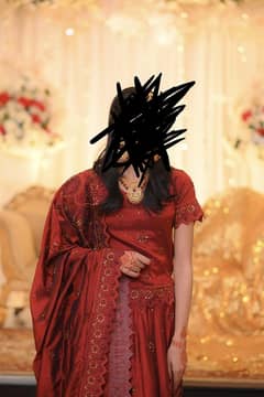 Silk lehenga
