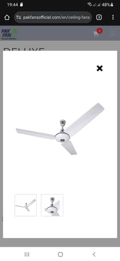 3 x Pak Ceiling Fans
