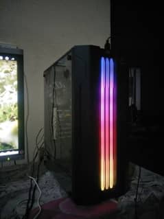 FULL GAMING PC WITH RGB CASE AND FAN