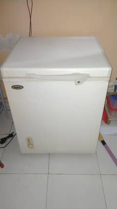 waves single door deep freezer