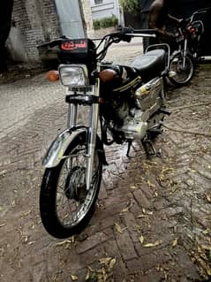 Honda cg125 self start