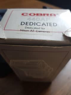COBRA 440AF DEDUCATED CAMERA FLASH GUN