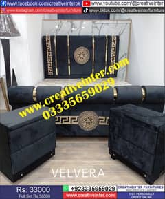Double Bed King Size SIngle Full Size Queen Bedroom Cushion Wooden
