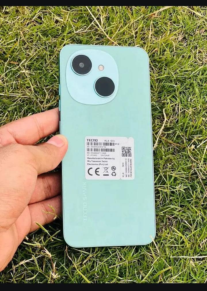 Tecno spark go 1 in warranty 4+4 64 only box 0