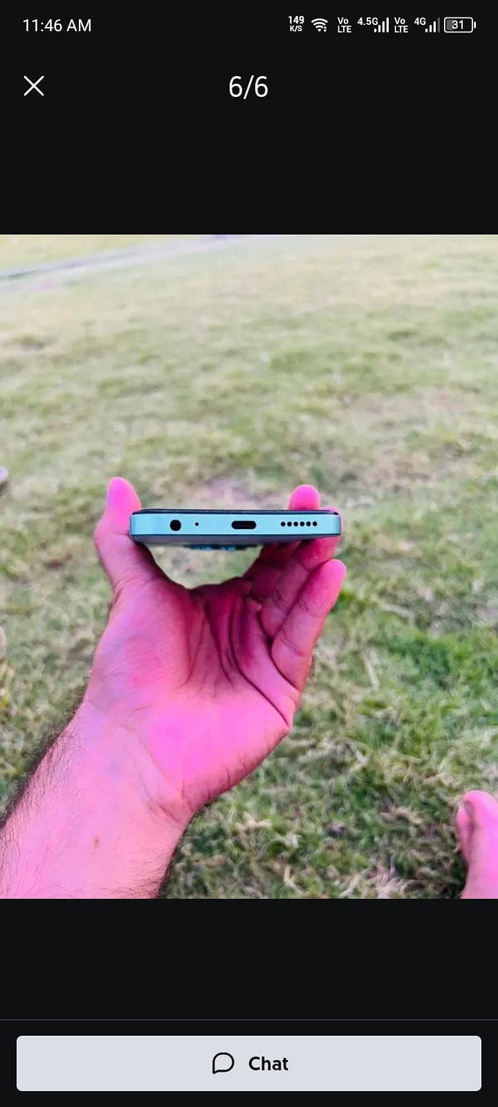 Tecno spark go 1 in warranty 4+4 64 only box 3