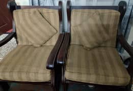 5 seater sofa set  seehsum wood