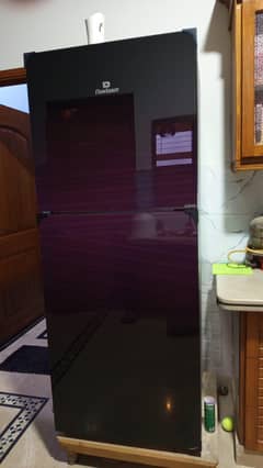 brand new dawlance glass door fridge avante model 10/10 mint condition