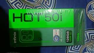 Hot 50 i 6/128 with box charger