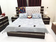 Double cabin Bed set Solid wood