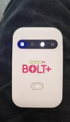 zong Bolt plus all sim unlock bilkul new