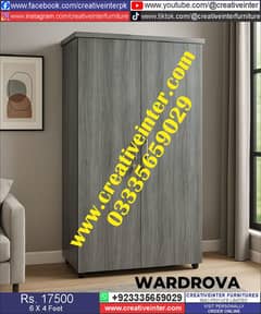 cloth almari wardrobe 2 door color cupboard home hostel sofa set chai