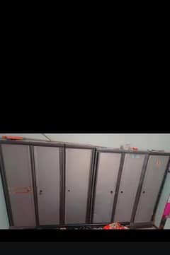 6 Door strong Iron Almari 2 set available