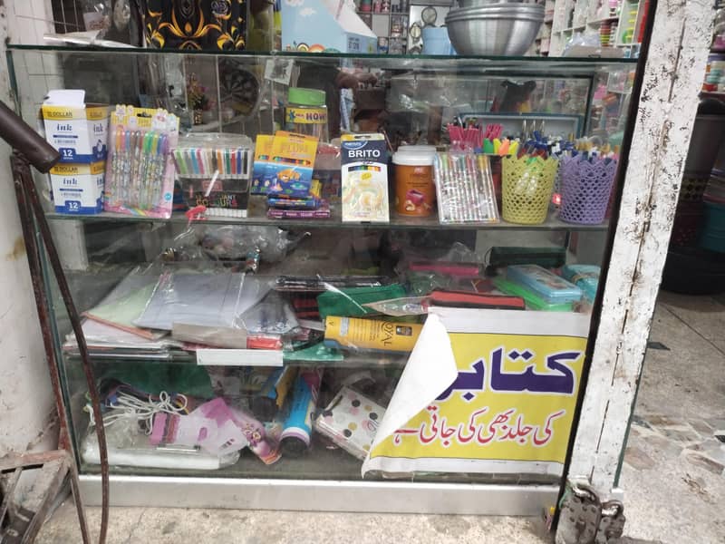 Glass Display Counter and Display rack in wooden available for sale 3