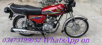 Honda CG 125 urgent for sale model 2017:03473199052