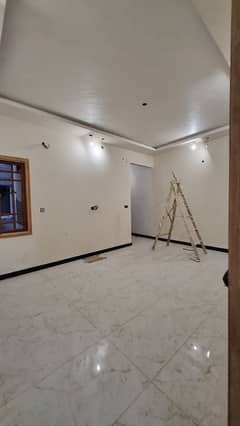 4 BED DD BRAND NEW PORTION WITH ROOF IN GULSHAN E IQBAL BLOOK 5