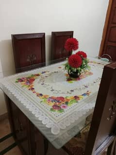 Dining Table With six  chairs
