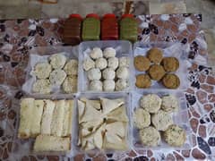 Frozen fresh homemade itema