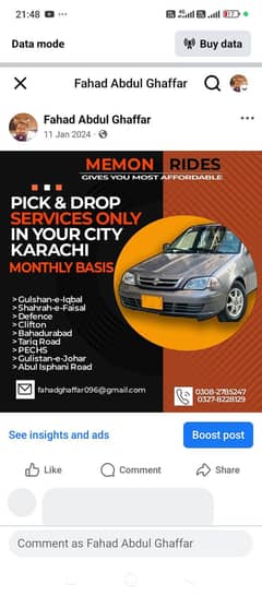 pick and drop service