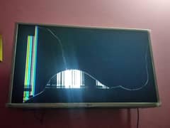 Samsung non android LCD 32 inches penal break baki all ok