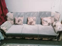 5 seater sofa set with cutions seat
