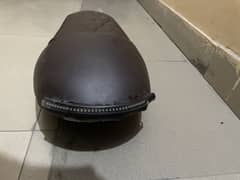 Cafe racer seat with back light