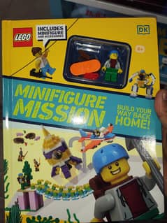 Lego book catalog with  mini figured