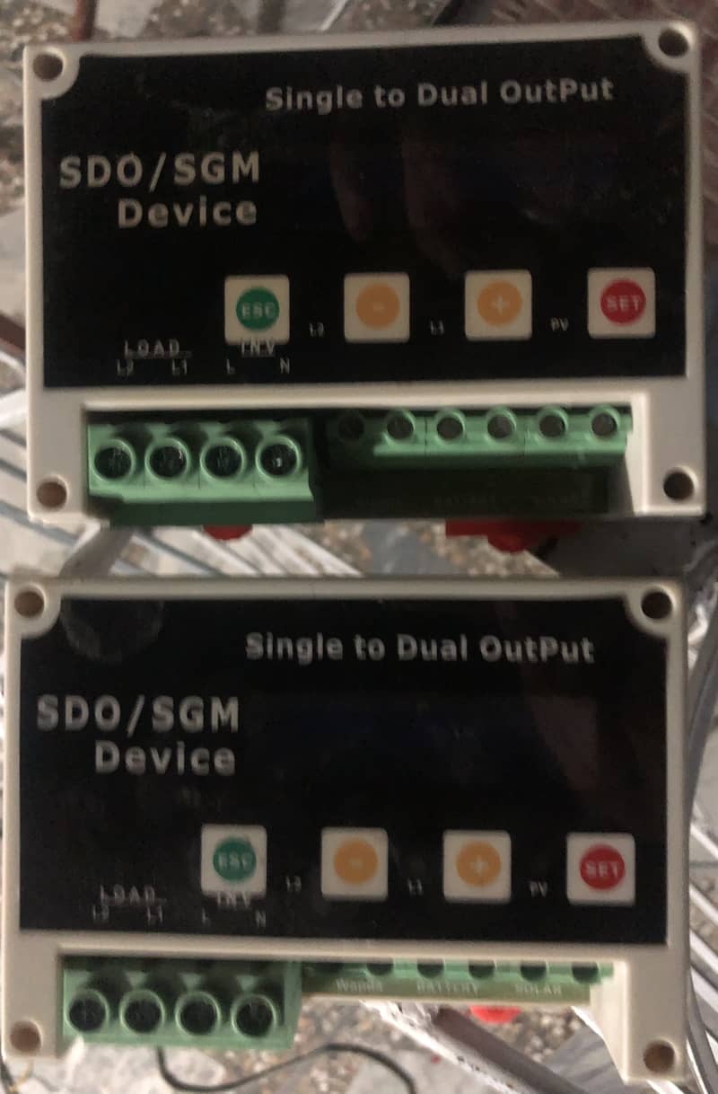 Single dual output device/wapda sharing device 0