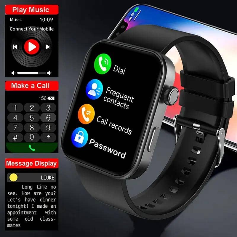 Touchscreen Smartwatch with, Wireless Call 1