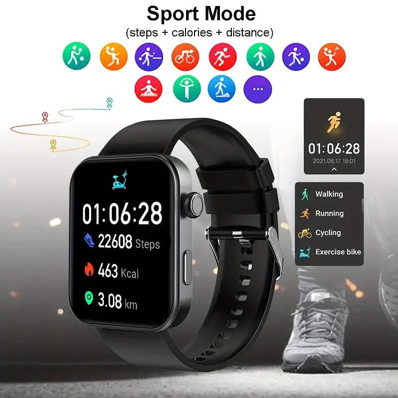 Touchscreen Smartwatch with, Wireless Call 2
