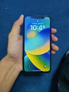 i phone X PTA Aproved 64 GB with charger