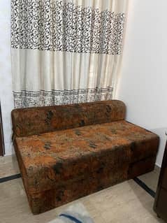 Sofa cum bed double bed queen size