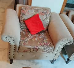 Camel sofa set