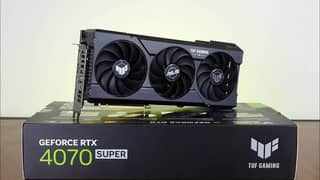 Rtx 4070 Super Asus tuf gaming 12gb GPU