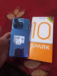 tecno spark 10c  4+4 gb 128
