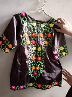 baby handm ade embrodiary dress