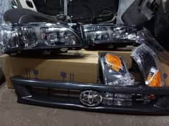 XE. Indus Corolla Canadian Head lights set Available for sale