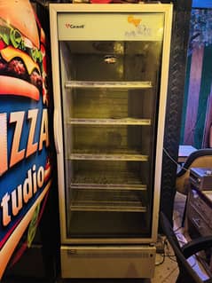 Caravell scanfrost full size singel door chiller