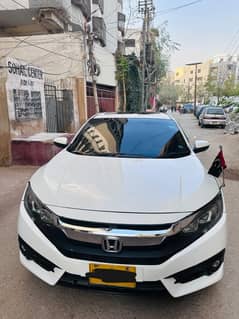 Civic 1.8 2017 White Colour Full Geniun