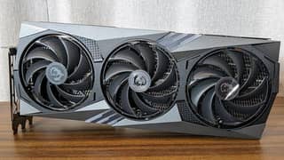 Rtx 4070ti MSI X trio gpu with box also