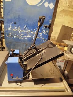 Heat press machine imported 15 inch table size 220 voltage