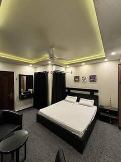 Per day 1bed ROM full furnished apartments safe and scour 100%coupe allow