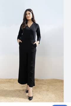 Black jumpsuit