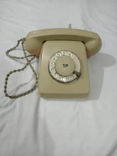 Antique rotary classic vintage rotary telephone set