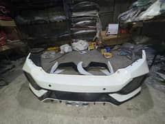 civic x back type r back bumper & over fender